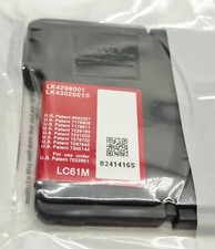 Genuine Brother LC61M Magenta Printer Ink Cartridge High Yield New In Sealed Bag