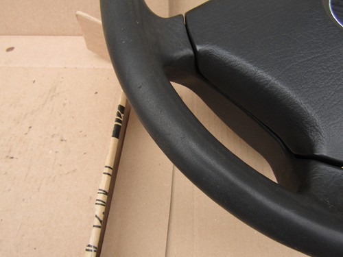 +A4 Mercedes W124 90 91 92 W201 190 STEERING WHEEL 40cm BLACK - Picture 10 of 24