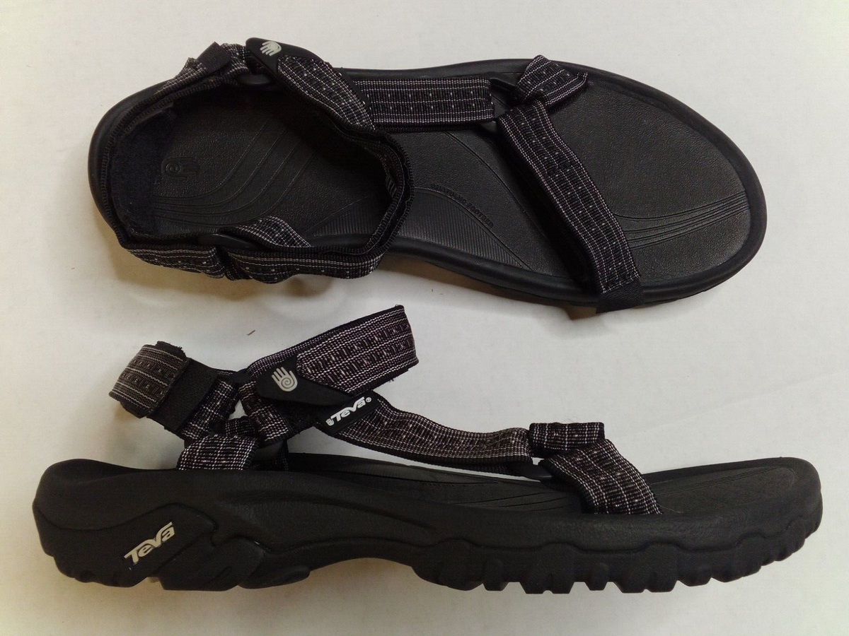 Men\'s Teva hurricane Sandals Size 13 Grey/Black Teva Men main image 4
