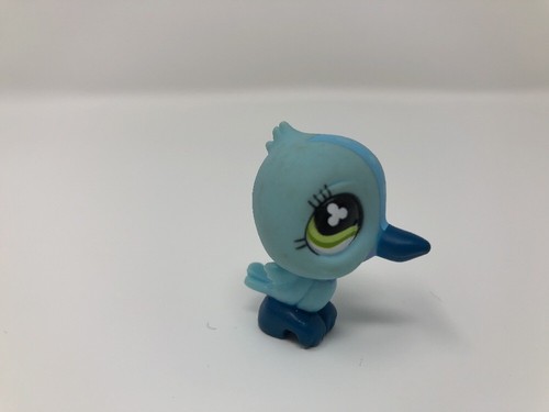 LPS Blue Bird With Green Clover Eyes Littlest Pet Shop - 第 3/9 張圖片