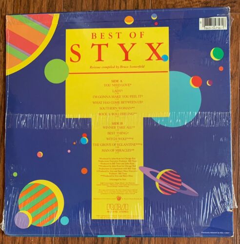 Styx - The Best of Styx RCA 1980 US Pressing New/Still Sealed - Picture 4 of 6