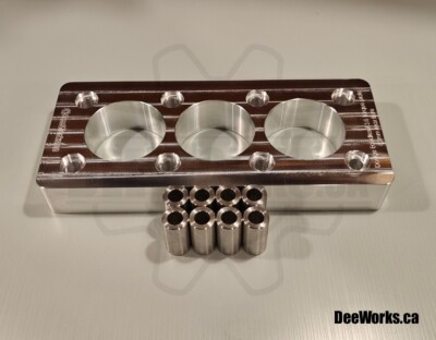 Torque Honing Plate for Dodge Ecodiesel 3.0L w/Insert 85MM Max Bore by DeeWorks
