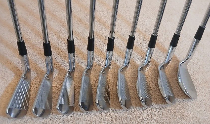 TZ GOLF - VINTAGE BEN HOGAN RADIAL 3-SO Irons, Apex 4 Stiff Flex