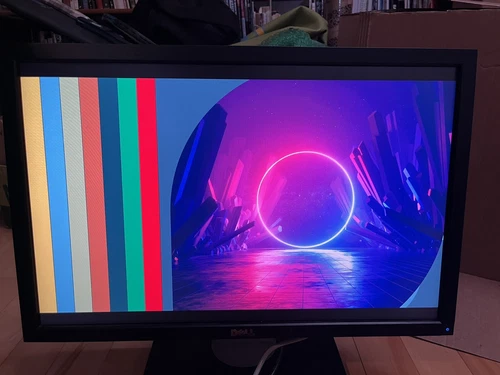 (#34) Dell UltraSharp U2410F 24 inch Widescreen LCD Monitor w/stand & power cord