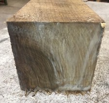 5  X 5  X 8  PA Soft Maple Turning Wood Vase Blank Sealed With Wax Qty 1