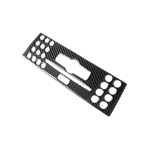 Carbon Fiber Console CD Panel Trim For Mercedes-Benz C Class W204 2007-2010 - Picture 9 of 9