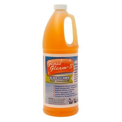Glass Gleam 3 Window Washing Cleaning Solution Concentrate Biodegradeable