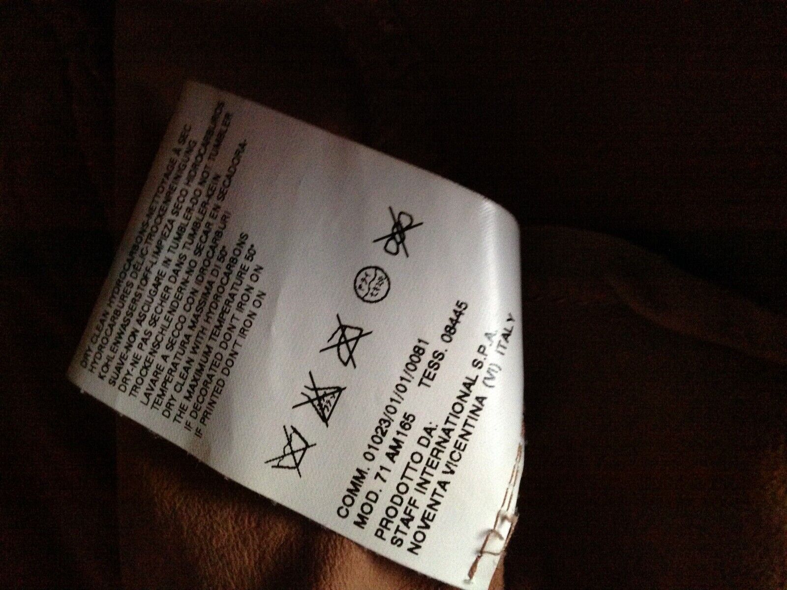 Authentic DSQUARED  Suede - leather jacket 71AM16… - image 12