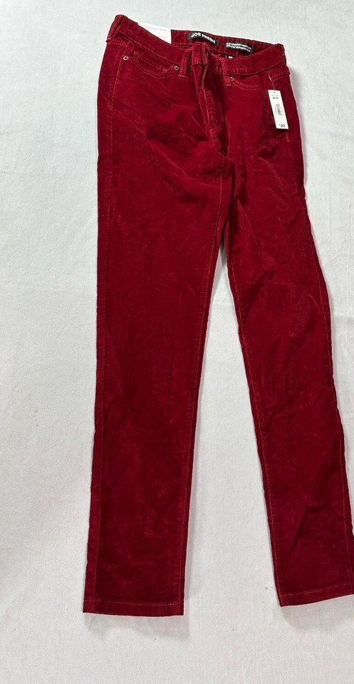 Pantalón para mujer Joes Fresh color rojo liso talla 28 Foto 3 de 4
