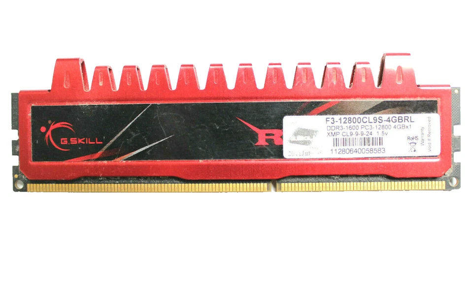 16GB Kit G.SKILL Gaming Desktop Memory ( 4GB x4 ) PC3-12800U DDR3-1600 Shield - Image 2 of 4