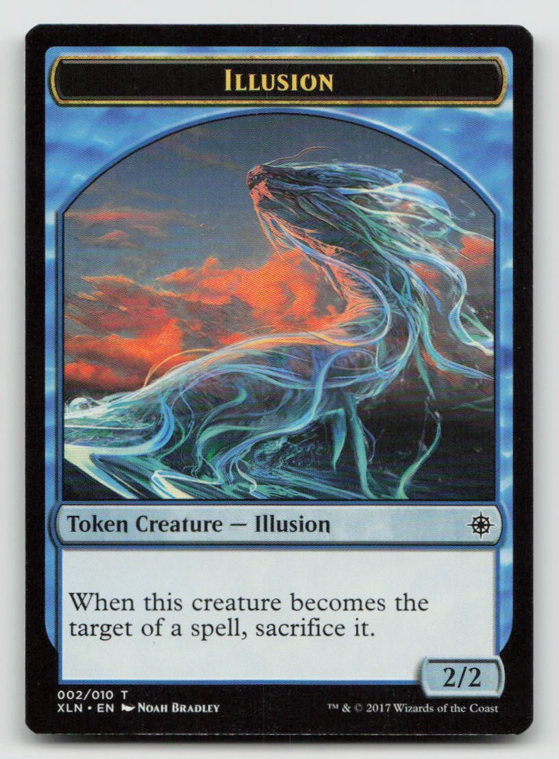 Magic: The Gathering Illusion Token 2 Ixalan NM