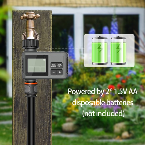 Water Timer Irrigation System Programmable Garden Watering SprinklerA - Picture 10 of 17