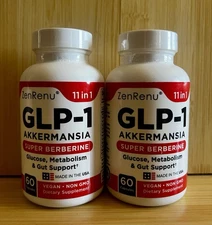 Zenrenu GLP-1 Supplement for Unisex Natural Appetite,Craving & Loss Support. B5