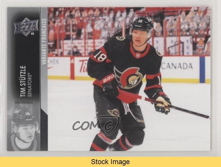 2021-22 Upper Deck Series 1 French Tim Stutzle #130 READ 8tn