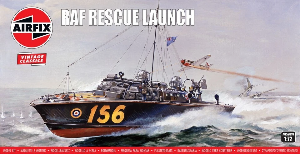 AIRFIX A05281V MAQUETTE RAF RESCUE LAUNCH 1/72