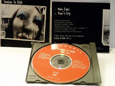 Season To Risk -  Mine Eyes Promotional ONLY CD Single -  ** Free Shipping**
