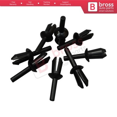 10 Stück Spreizbefestigungsnietclips für Renault 7703072116 BMW 1161881149