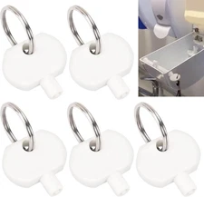5 PACK SOAP DISPENSER KEY-W/KEY RING FOR DE-B SC JOHNSON SBS PROLINE  W