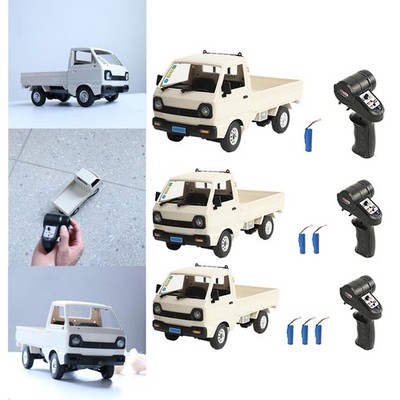 Toy WPL D12 Mini RC Truck 1:16 Simulation Truck LED Light RC Toys, Strong