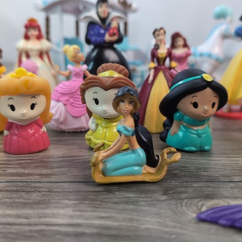 20 Vintage Applause Disney Princess Toy Souvenir PVC Figures Lot Cake Toppers - Bild 5 von 15