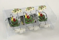 Spode Christmas Tree  Shower Curtain Hooks 10366430