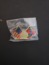 American/Confederate Lapel Pin Collectible