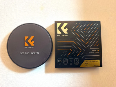K&F CONCEPT  MRC UV Filter 62mm Schutzfilter Nano Xcel KF.01.2464