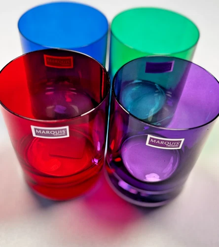 Marquis by Waterford Vintage Jewels DOF Glasses Set of 4, Made in Germany