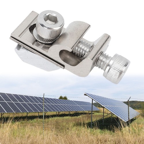 Solar Grounding Lugs 10Pcs Standard Steel Solar Panel Ground Wire TP - Picture 22 of 23