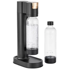 Sparkling Water Maker, Soda Carbonator Machine for Home, 2 Bpa-Free 1L PET Bottl