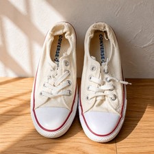 Converse Chuck Taylor All Star Shoreline White Canvas Women's Size 8.5 Sneakers