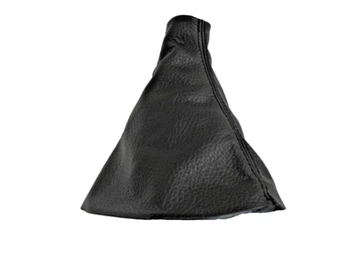 Cuffia Levier De Vitesse for Renault Laguna En Cuir Véritable Noir - Photo 1/2