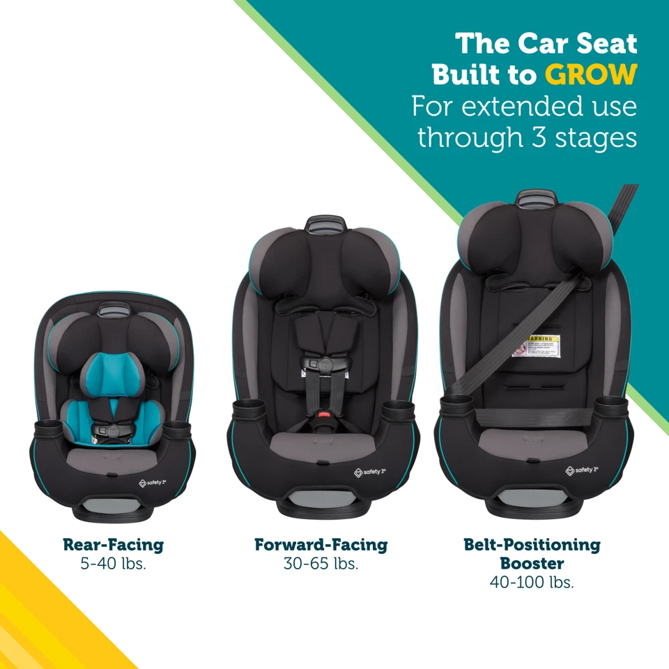 Safety 1st Grow and Go All-in-One Convertible Car Seat - Image 2 of 4