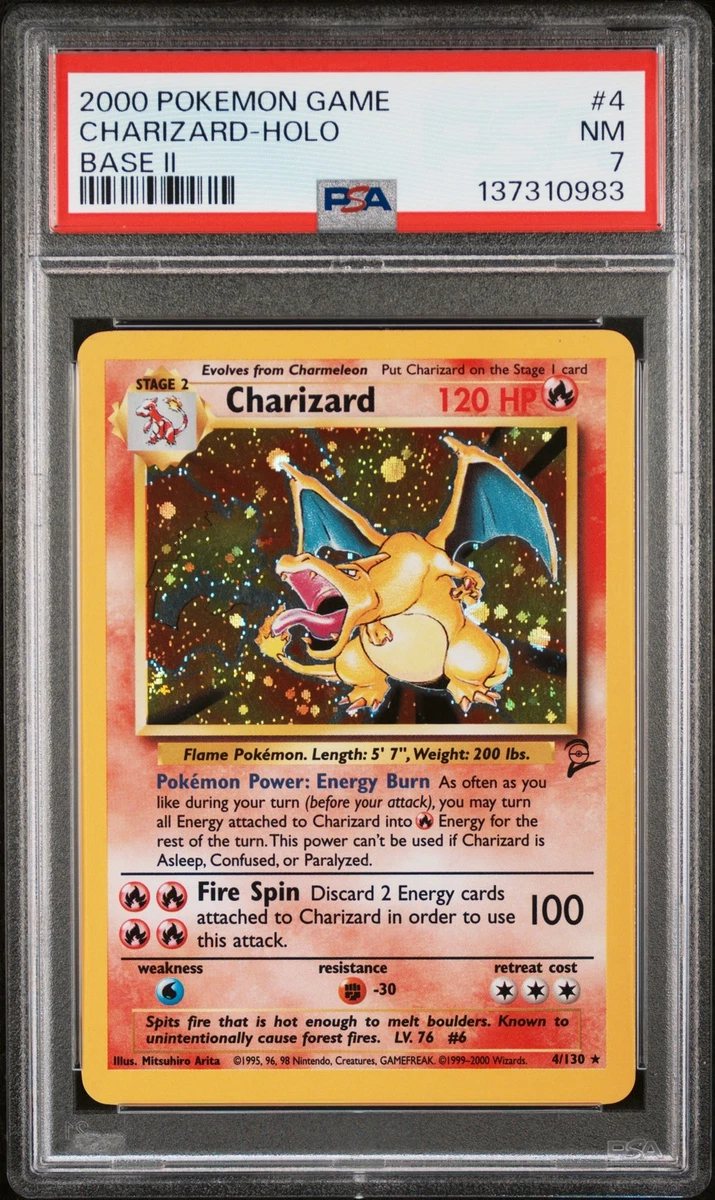 Charizard Pokémon TCG Professional Sports Authenticator (PSA