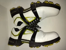 Men's Hi-Tec Golf Shoes 10.5 White, Super Power Pro, Cleats