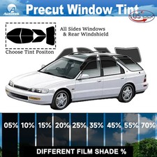 Window Privacy Film Precut Window Tint 2ply For 1994-1997 Honda Accord Wagon