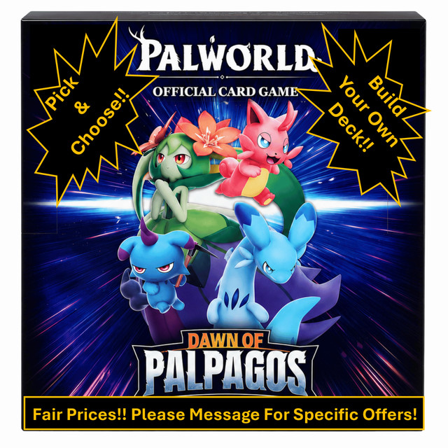 Palworld TCG: Dawn of Palpagos Mix & Match Singles - Build Your Own Deck!