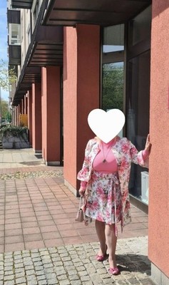 Bodyflirt Kleid mit Mantel Gr. 44 46,neuwertig