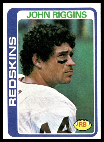 1978 Topps #215 John Riggins Washington Redskins NR-MINT