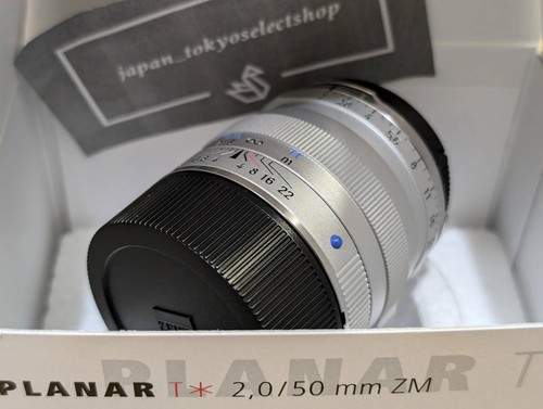 Carl Zeiss Planar T * 50mm f2 ZM For Leica M Mount Form Silver Lens - Picture 13 of 17