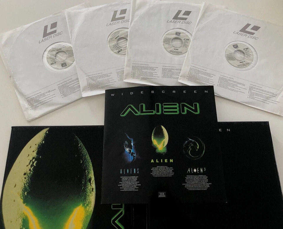 Laserdisc Box Alien Saga 1-3 Rar 4 Disc Widescreen THX Pal deutsch - Bild 3 von 4