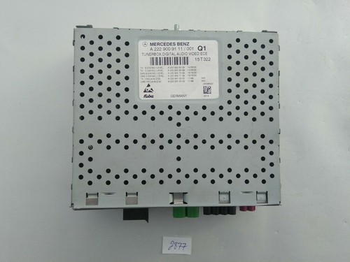 OEM MERCEDES S W222 TUNERBOX DIGITAL AUDIO ECE DAB CONTROL MODULE - Picture 1 of 4