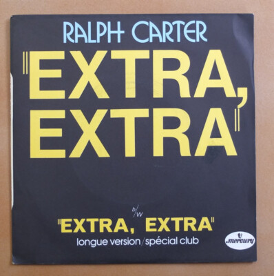 VINYLE  45 Tours  RALPH CARTER EXTRA EXTRA ...
