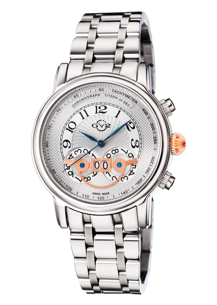 GV2 by Gevril 8100B Montreux Chronograph Men's Swiss Made Watch