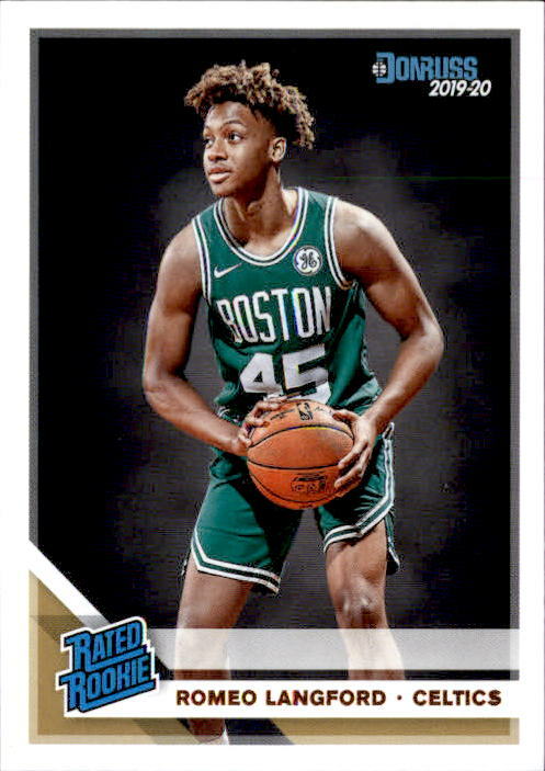 Romeo Langford 2019-20 Donruss Rated Rookie Card #213