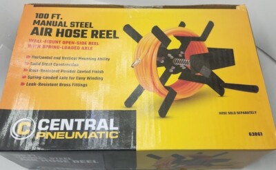 Universal usage Manual Steel Air Hose/water hose/RV shore power