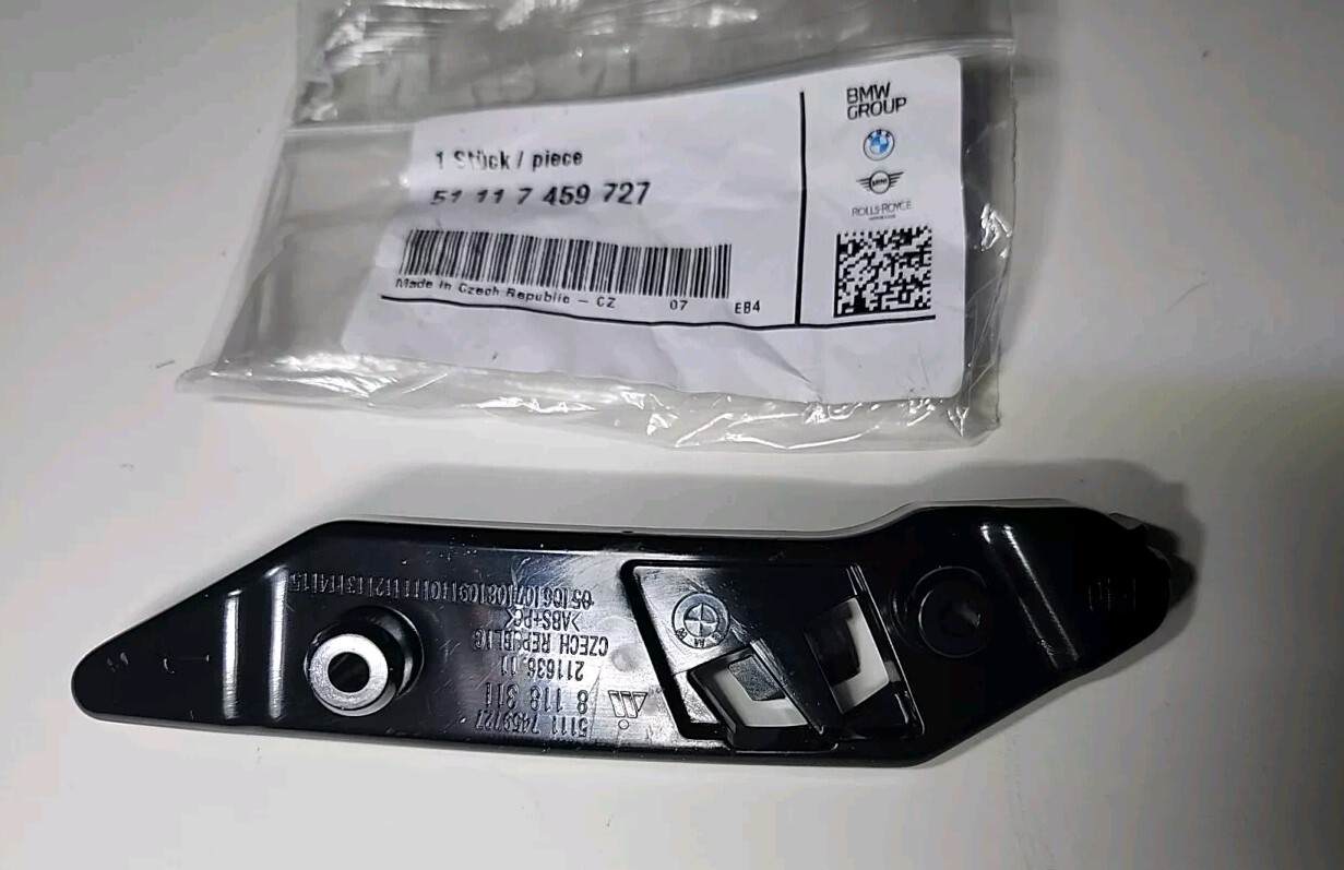 BMW 1 F40 Sport Line M Sport Front Bumper Guide Upper - Left 2020 