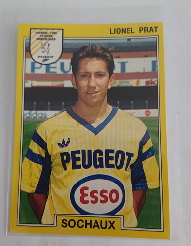 318 J-P. POSCA AGEDUCATIFS PANINI FOOTBALL 1974-75 FC SOCHAUX 74 FCSM