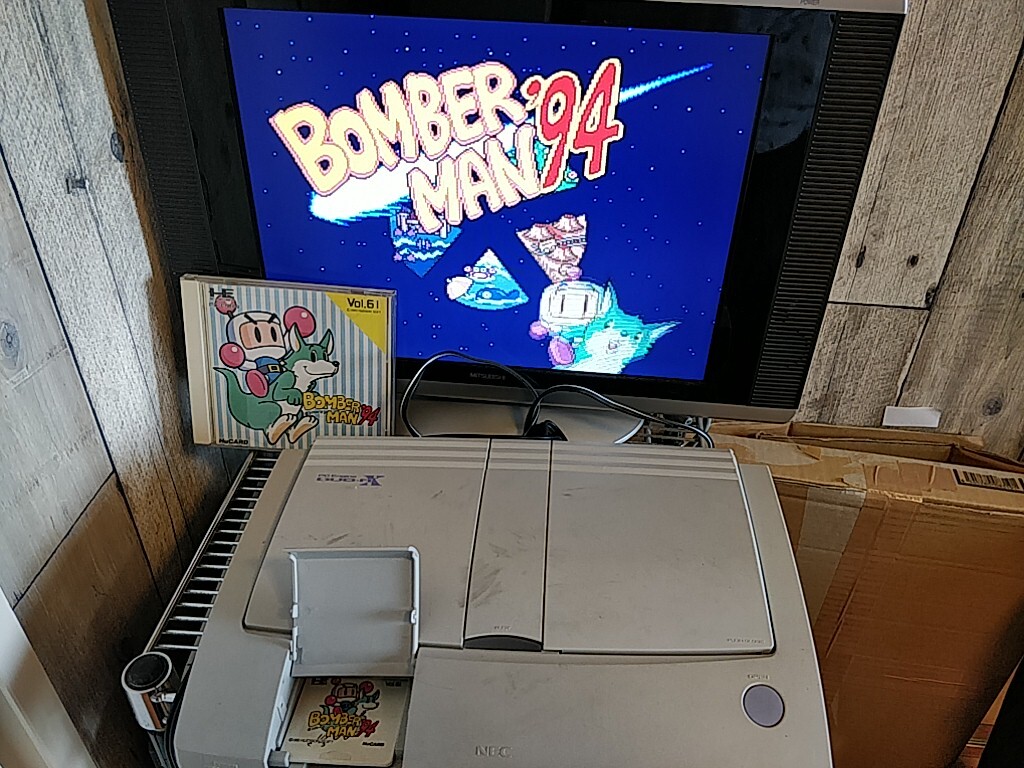 NEC PC Engine DUO-RX PCE-DUORX Console, Original Pad and PSU NEC PC Engine DUO-RX PCE-DUORX Console, Original Pad and PSU