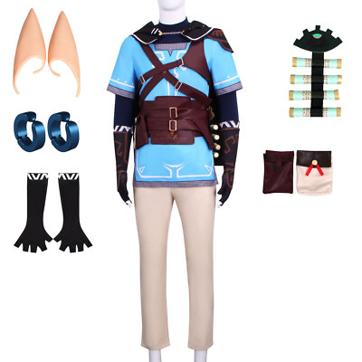 The Legend of Zelda Tears of the Kingdom Link Cosplay Costume